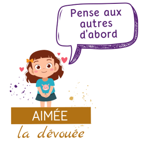 Aimée la dévouée page qui suis-je